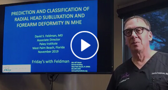 Dr. Feldman Presenting Live on Scoliosis fourth video