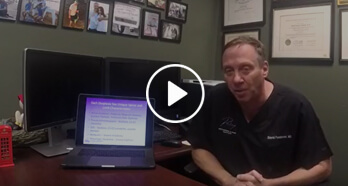 Dr. Feldman Presenting Live on Scoliosis sixth video